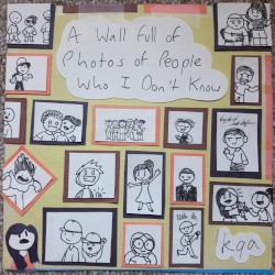 A Wall full of Photos of People Who I Don't Know