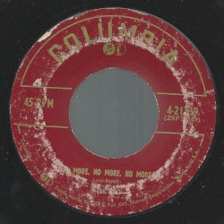 No More, No More, No More