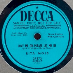 Darlin' / Love Me or Please Let Me Be
