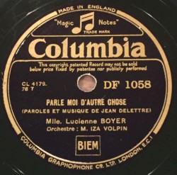 J'ai laissé mon coeur / Parle-moi d'autre chose