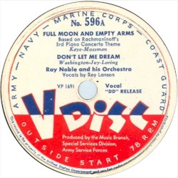Full Moon and Empty Arms / Don’t Let Me Dream / I Never Thought I’d Sing the Blues