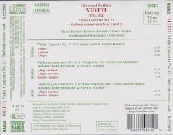 Violin Concerto no. 23 / Sinfonie concertanti nos. 1 and 2
