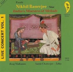 Live Concert Vol. 1 (Raag Malkauns)