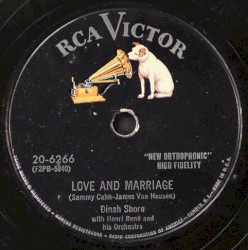 Love and Marriage / Compare