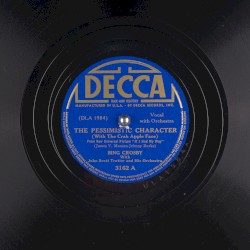 The Pessimistic Character (With the Crab Apple Face) / Meet the Sun Half‐Way