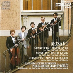 Quartet in F major, KV 370 / Adagio in C major, KV 580a / Quintet in C minor, KV 406 (516b)