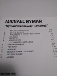 Nyman / Greenaway Revisited
