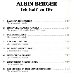 Ich halt’ zu Dir