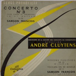 Piano Concerto no. 3 / Visions fugitives, op. 22 / Toccata in D minor