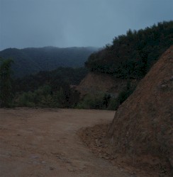 Father, and a Wild Trail Zigzagging Down