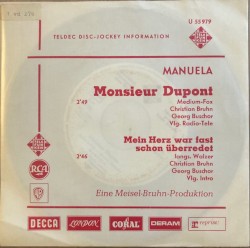 Monsieur Dupont / Mein Herz war schon fast überredet
