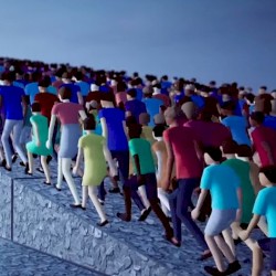 8 billion humans