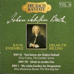 Die Bach-Kantate, Volume 16: BWV 61, 191, 1