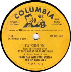 I’ll Forget You / Be My Little Bumble Bee