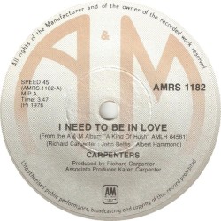 I Need to Be in Love