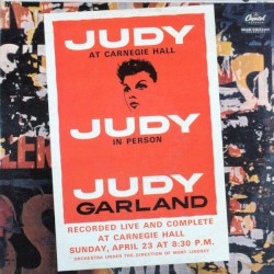 Judy at Carnegie Hall