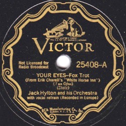 Your Eyes / It Would Be Wonderful