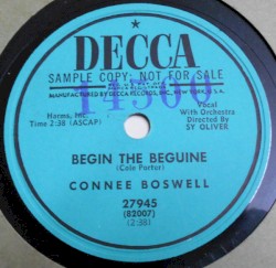 Begin the Beguine / Believe It Beloved