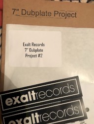 Exalt Records 7" Dubplate Project #2