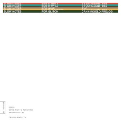 Slow Notes for Glitch