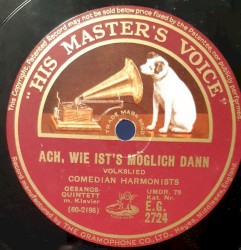 Ach, wie ist's möglich dann / Muss i denn, muss i denn zum Städtle hinaus