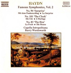 Famous Symphonies, Volume 2: No. 94 "Surprise" / No. 101 "The Clock" / No. 83 "The Hen"