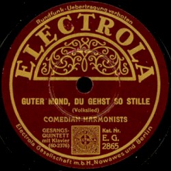 Guter Mond, du gehst so stille / Schlafe, mein Prinzchen, schlaf ein