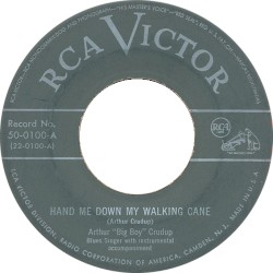 Hand Me Down My Walking Cane / Lonesome World to Me