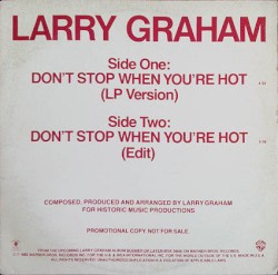 Don’t Stop When You’re Hot