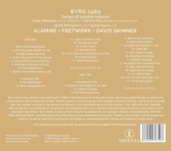Byrd 1589: Songs of sundrie natures
