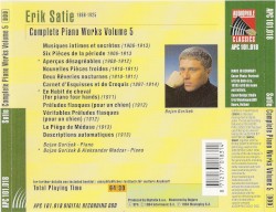 Complete Piano Works, Volume 5