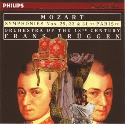 Symphonies nos. 29, 33 & 31