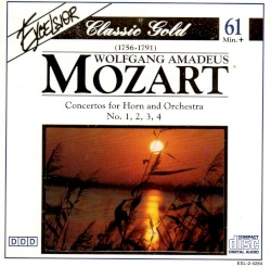 Concertos for Horn and Orchestra No. 1,2,3,4