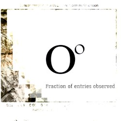 Fraction Of Entries Observed