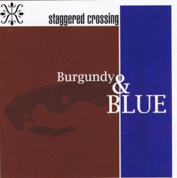 Burgundy & Blue