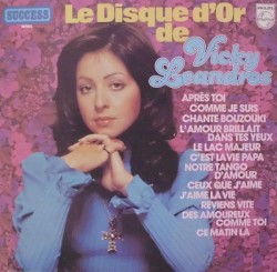 Le disque d'or de Vicky Leandros