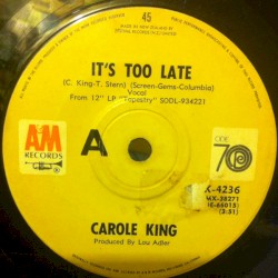 It’s Too Late / I Feel the Earth Move