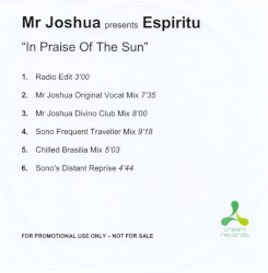 In Praise of the Sun