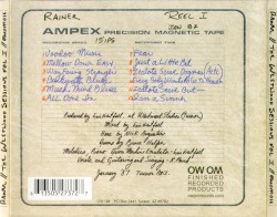 The Westwood Sessions, Volume I