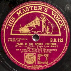 Paris in the Spring / Bon Jour, Mam'Selle