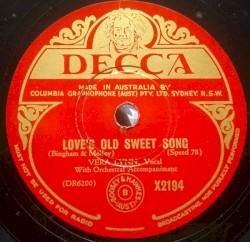 Love's Old Sweet Song / Home, Sweet Home