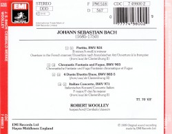 Italian Concerto: Chromatic Fantasia and Fugue / Partita in B minor