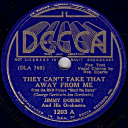 They Can't Take That Away From Me / Slap That Bass