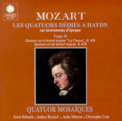 Les quatuors dedié à Haydn, K. 458 & K. 428