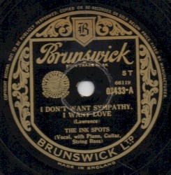 I Don't Want Sympathy, I Want Love / Ev'ry Night About This Time