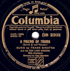 A Friend of Yours / Nancy (with the Laughing Face)