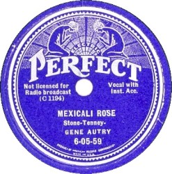 You're the Only Star in my Blue Heaven / Mexicali Rose