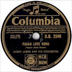 Pagan Love Song / La Paloma