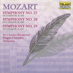 Symphonies No. 25, No. 28 & No. 29