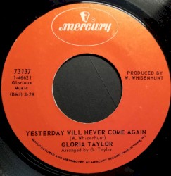 Yesterday Will Never Come Again / Unyielding